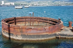 Exhaust Stack of BB-39 USS Arizona